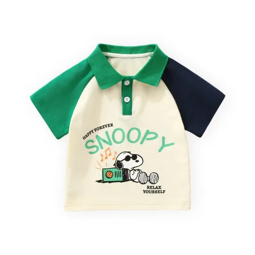 SNOOPY Поло для детей 3-7 лет