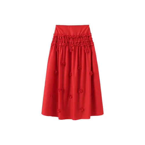 CUBIC Повседневный Длинный Юбка Женские