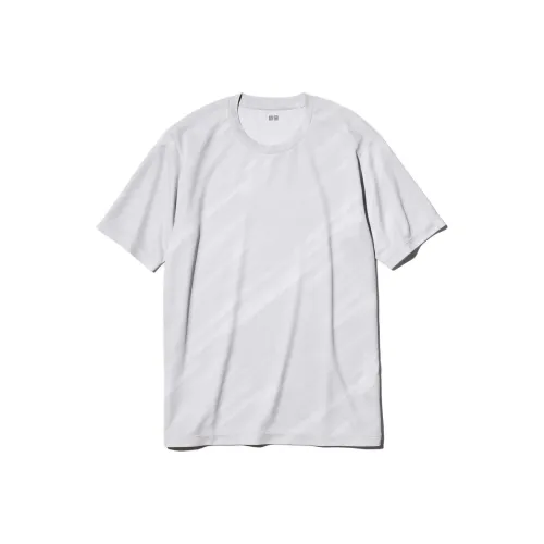 UNIQLO Светло-серый Унисекс Футболка