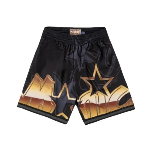 Mitchell Ness Черные Унисекс Баскетбольные Шорты