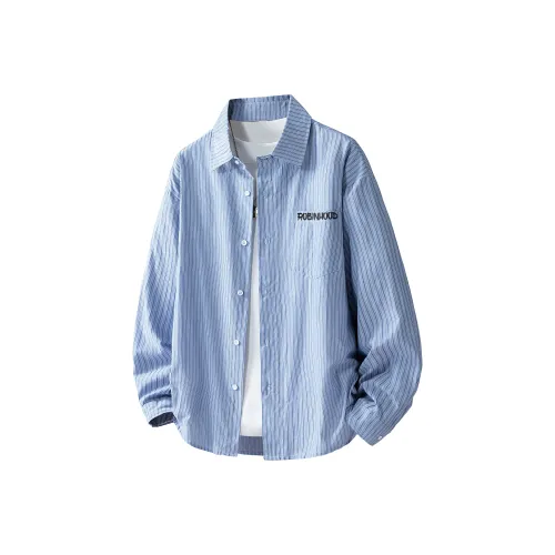 ROBINHOOD Синие Женские Рубашки