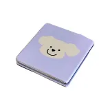 Фиолетовый Счастливый Собака-Зеркальце