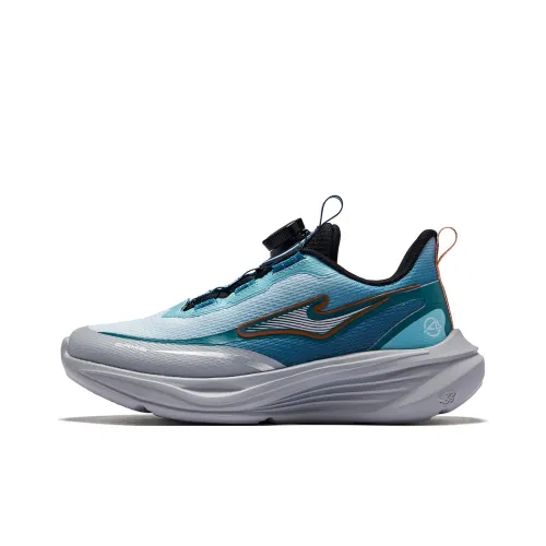 ERKE KIDS Беговые кроссовки Low Топ Тихий синий/Приливно-голубой/Щебнево-серый Для школьников