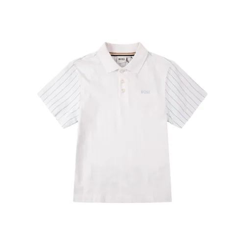 Hugo Boss Белое Детское Поло