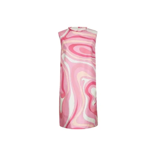 EMILIO PUCCI Розовые Женские Платья без рукавов
