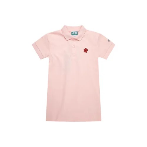 KENZO Розовые Платья для Детей