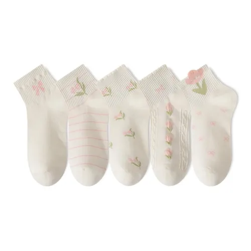 BEERUS По одной паре каждого цвета Женские носки MID до икры