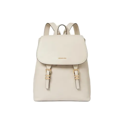 MICHAEL KORS Рюкзак из искусственной кожи с коровьей кожей средний женский светлый кремовый