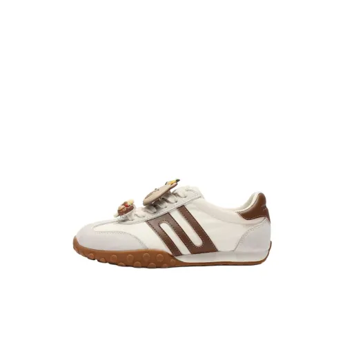 Белль Устойчивый к истиранию Низкий Топ Детские Лайфстайл Обувь Бежевый Дети Возраст 3-7 лет