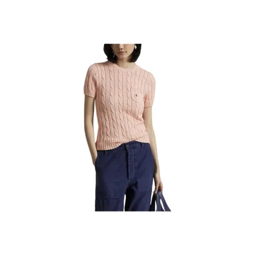 Polo Ralph Lauren Трикотаж Женский Светло-Розовый