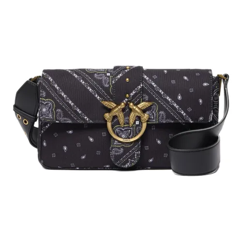 PINKO Love Bag Полиэстер Плечо Сумка Средняя Унисекс Многоцветная
