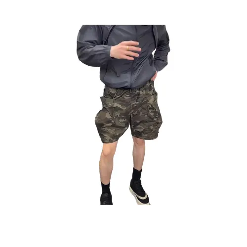CARE NOTE Deep Камуфляж Унисекс Шорты карго