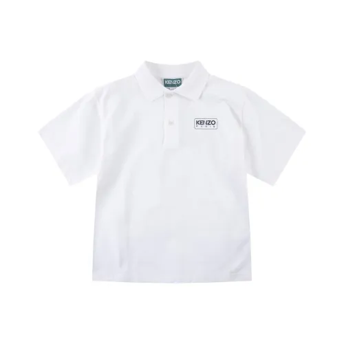 KENZO Kids Поло Слоновая кость