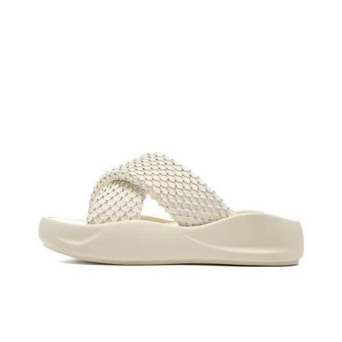 ST SAT Женские шлепанцы с стразами