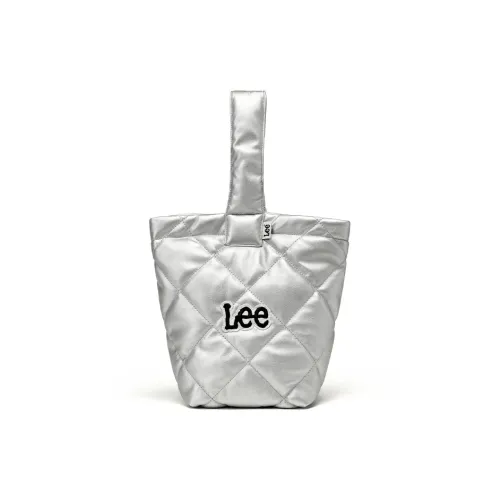 Женская сумка Lee co-branded модель ткань синий и белый серебряный