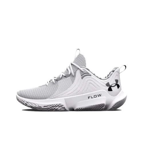 Under Armour Flow FUTR X 2 Устойчивые к истиранию низкие баскетбольные кроссовки для мужчин белые