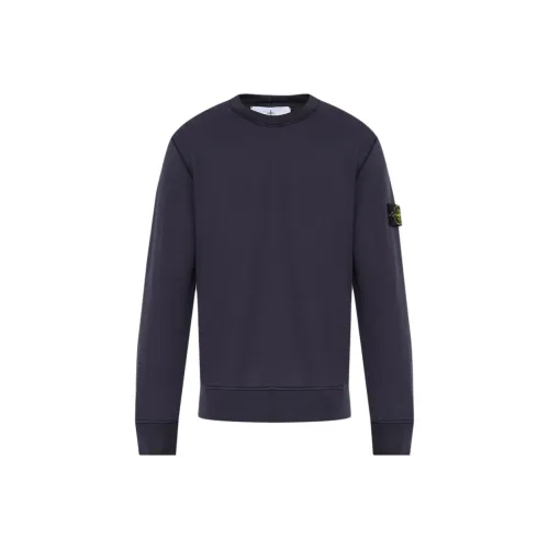 STONE ISLAND Толстовка Мужская Морской Синий
