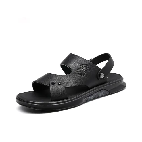 AOKANG Пляжные сандалии Мужские Черные