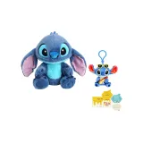 Стич Плюшевая кукла + Стич Многоцветная подвеска + Конверт поздравительная открытка