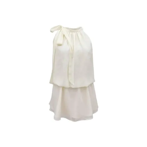 SKYA Белые Женские Платья без рукавов