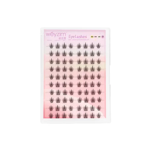 Weyzim Клей Бесплатно Бело-голубая керамика Искусственные ресницы Сегментированные Крыса Ласточкин хвост Стиль