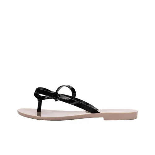 Melissa Abrasion Resistant Шлепанцы Женские Черные