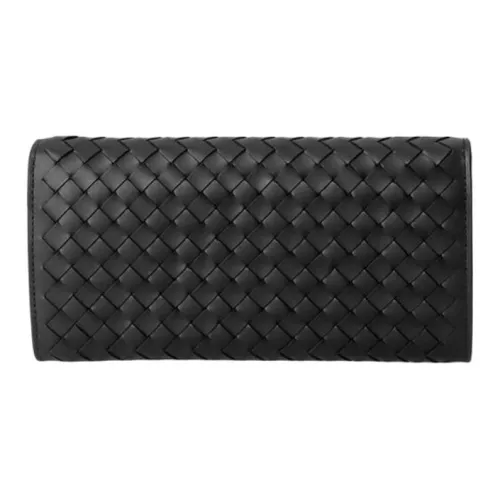 Bottega Veneta Кошелек из кожи унисекс черный