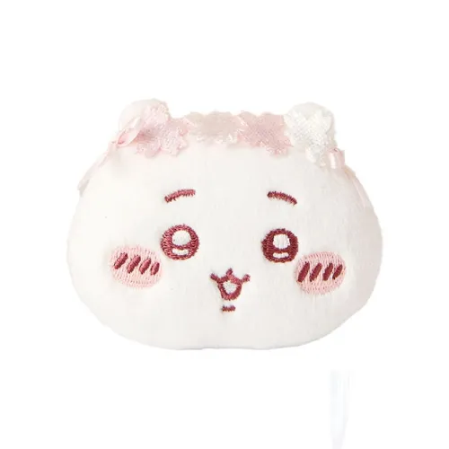 Минисо x Чиикава Hachiware Usagi Cherry Blossom Season Badge Plush Pendant 3 см Высота