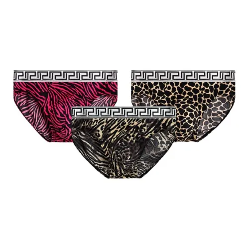 Sicily Розовый Hunter+Desert Леопард+Water Wave Леопард Печатный Мужские Трусики-бикини