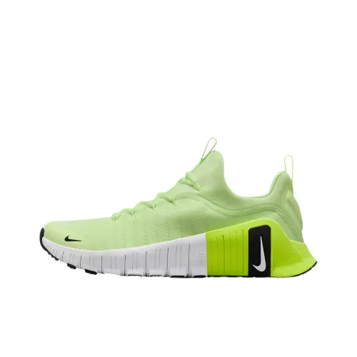 Nike Free Metcon 6 Устойчивые к истиранию Низкие Кроссовки для тренировок Мужские Зеленые