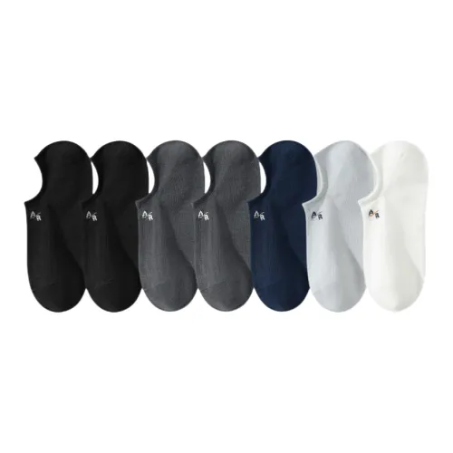 Lan Miao No Show Носки Мужские 7 Пачек