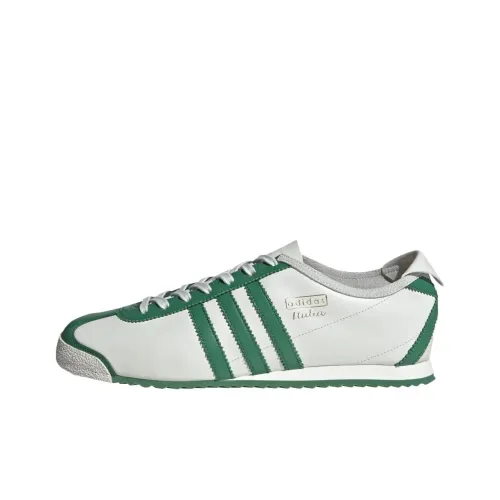 Adidas Italia 60s Устойчивый к истиранию Низкий Топ Повседневная обувь Унисекс Белый Зеленый