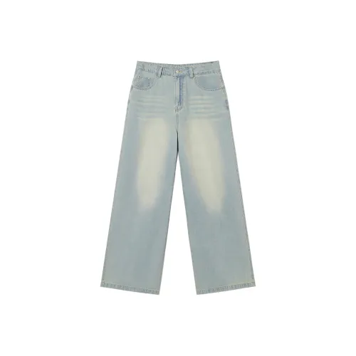 EPTISON WOMAN Промытый Светло-синий Женские Джинсы