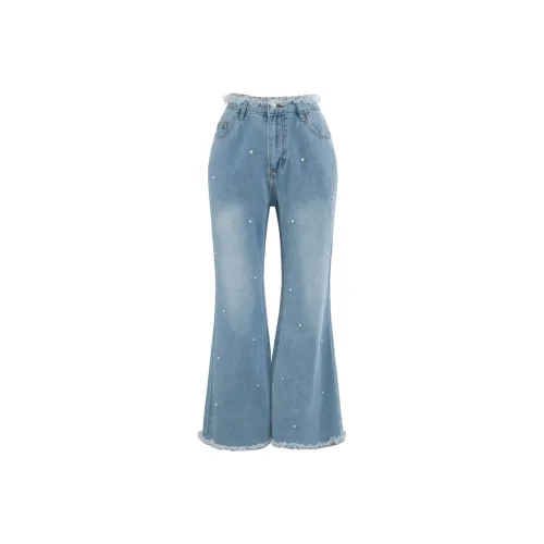 Unifreeplus+ Синий 1 Женские Джинсы