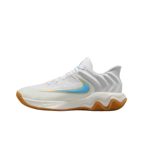 Nike Giannis Immortality 4 Баскетбольные кроссовки Low Топ Белый Унисекс