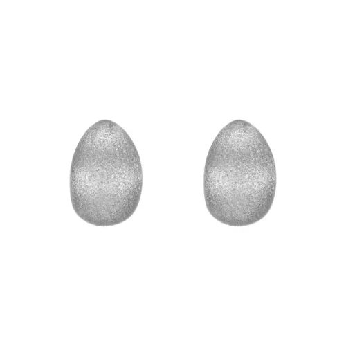 Fellala Сплав покрытие белым золотом серьги женская серебряная