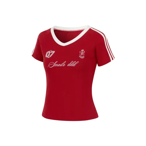 SMILE DDD Стандартная T-рубашка Женская