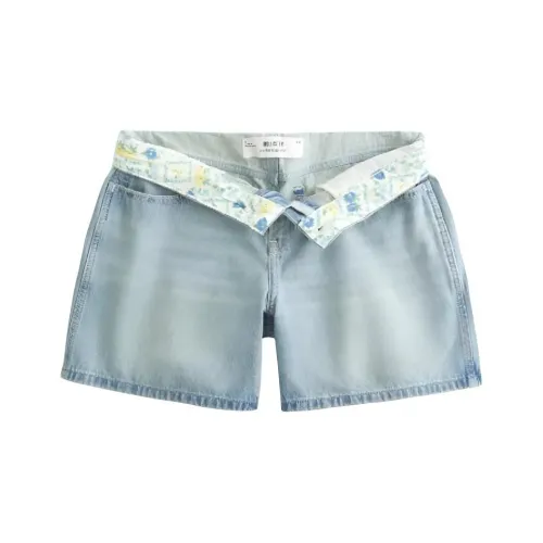 Hollister Светло-синие женские джинсовые шорты