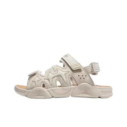 XTEP Дышащие Низкие Топы Детские Сандалии Fragile Серый Коричневый Серый Подростки