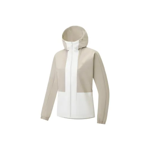 XTEP Mickey Коричневый/Яркий Лунно-белый Женские Тренч