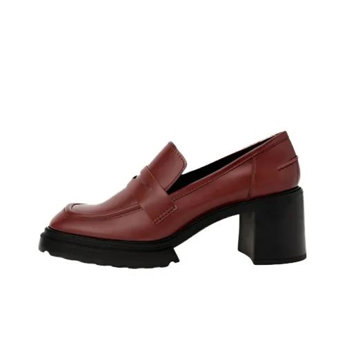 CHARLES&KEITH Высокие каблуки Бургундский Женские