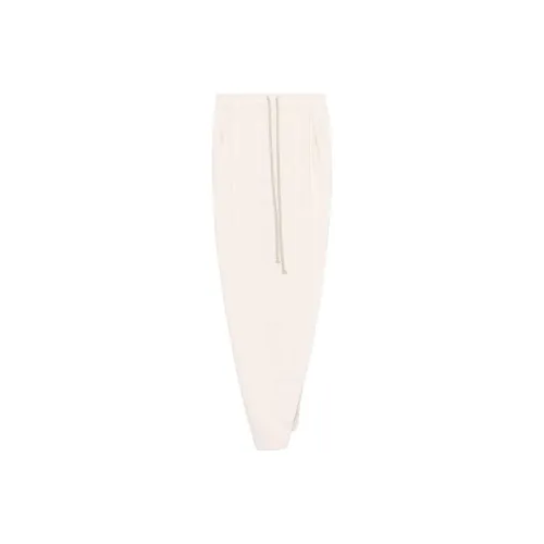 RICK OWENS совместный бренд RO Повседневная длинная юбка Женская белая