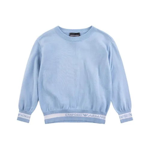 EMPORIO ARMANI Толстовка EA Светло-Синий Детский