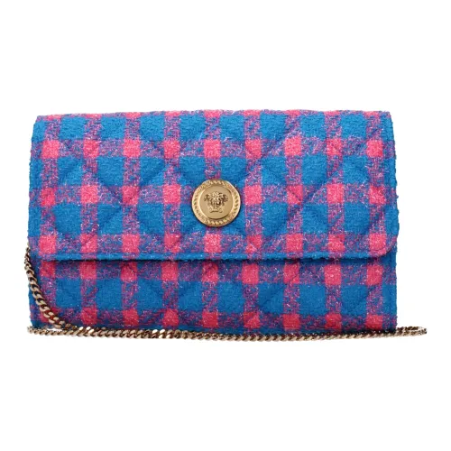 VERSACE Сумка через плечо с вставками из кожи среднего размера женская многоцветная