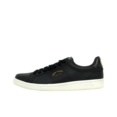 FRED PERRY B1271 Низкие Кроссовки для Скейтбординга Женские Черные