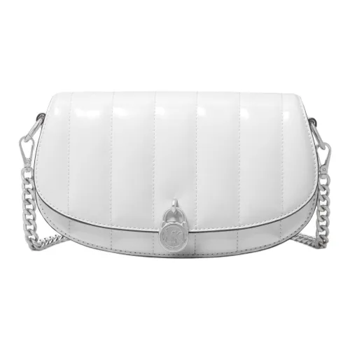 MICHAEL KORS Mila Искусственная кожа Сумка через плечо Маленькая Женская Белая