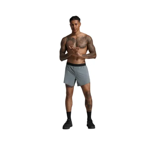 2XU Синий Серый Мужские беговые шорты