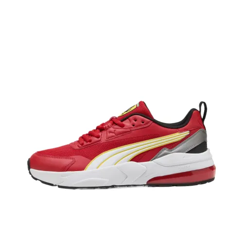 Scuderia Ferrari X PUMA HP Vis2K Low Топ Кроссовки для тренировок Унисекс Красный
