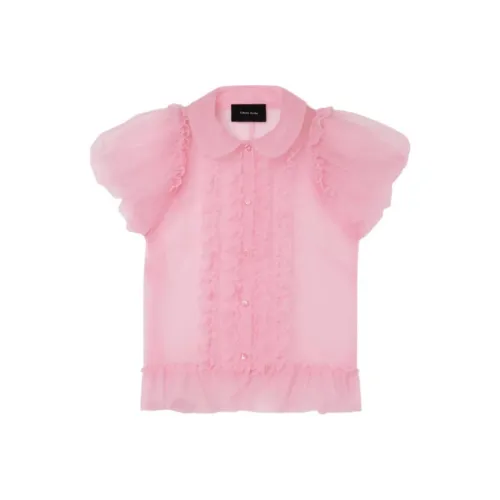 SIMONE ROCHA Розовые Женские Рубашки