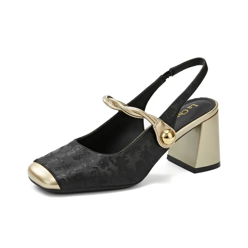 La Chapelle Высокие каблуки Женские Черный